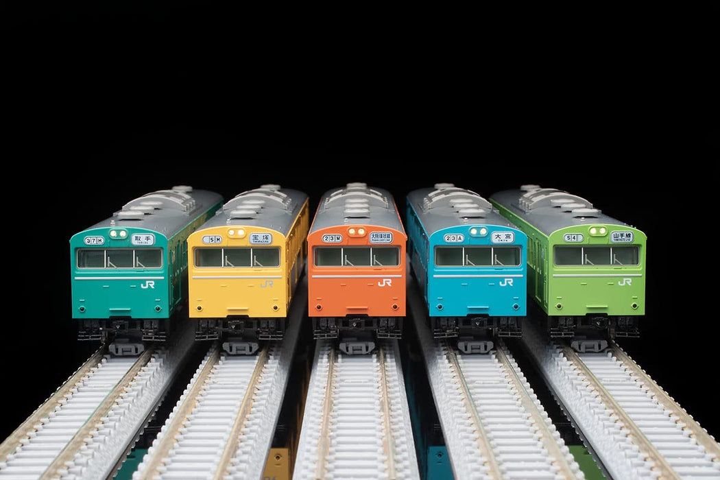TOMIX N Gauge FIRST CAR MUSEUM 103 SERIES COLLECTION 5-Car Set 95671 Model Train_3