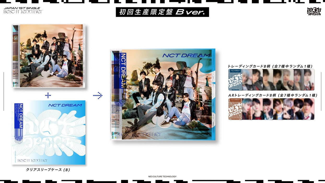 [CD] Best Friend Ever First Edition Type B with Case Card NCT DREAM AVCK-79900_2