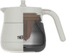 Thermos vacuum insulated teapot with strainer 450ml light gray TTE-450 LGY NEW_2