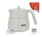 Thermos vacuum insulated teapot with strainer 450ml light gray TTE-450 LGY NEW_3