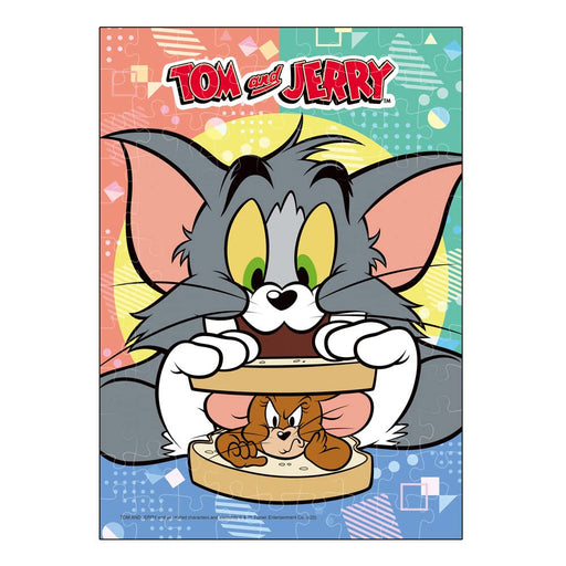 TOM and JERRY Tom's Feast! 108 Piece Jigsaw Puzzle Tenyo (18.2x25.7cm) B-108-828_1