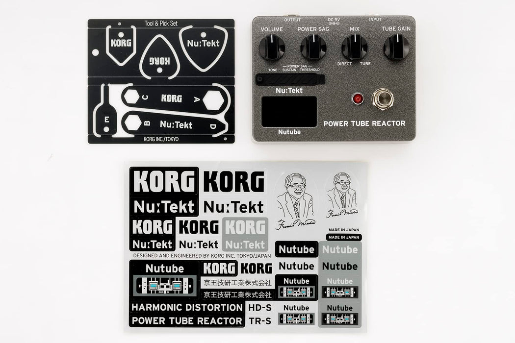 KORG Nu:tekt TR-S Assembly Kit Guitar Effect Pedal SAG Reenactment w/Sticker NEW_5
