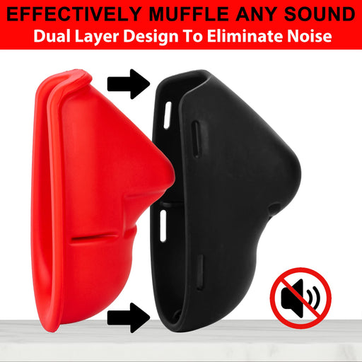 Tilcare Voice Damper Soundproof Mask For Singers Stress Relief Scream Mask NEW_2