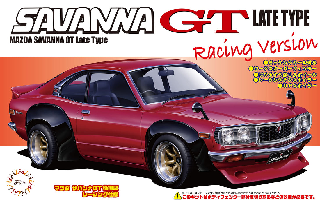 Fujimi Inch Up Series No.109 1/24 Mazda Savanna RX-3 GT Racing Model Kit ID109_2