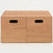 MUJI 12381129 Wood Oak 2 Drawer Organize Storage Box W37xD28xH18.5cm Half NEW_3