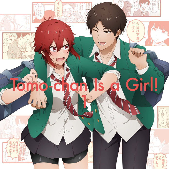 [Blu-ray+CD] Tomo-chan Is a Girl Vol.1 First Limited Edition Booklet ANZX-16361_1