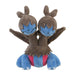 Pokemon Center Original Pokemon fit Plush Doll Zweilous H18xW14xD18cm Polyester_2