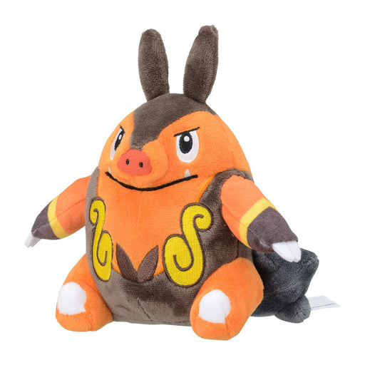 Pokemon Center Origital Pokemon fit Plush Doll Pignite H14.5xW15xD10.5cm NEW_1