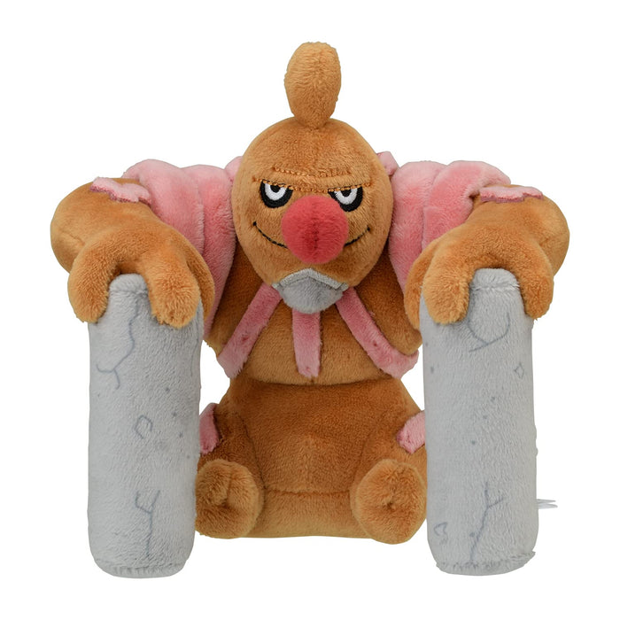 Pokemon Center Original Pokemon fit Plush Doll Conkeldurr H15xW14xD12cm NEW_2