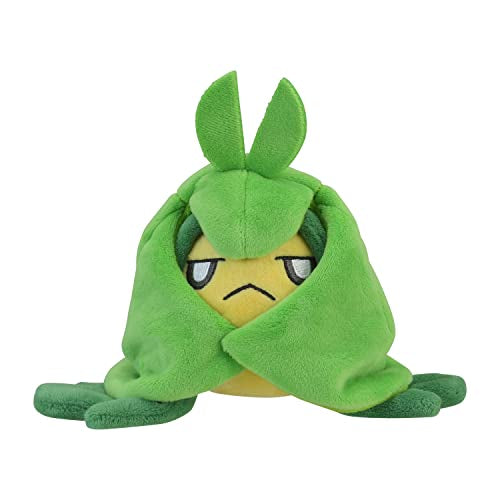 Pokemon Center Origital Pokemon fit Plush Doll Swadloon H14xW21xD11.5cm NEW_2