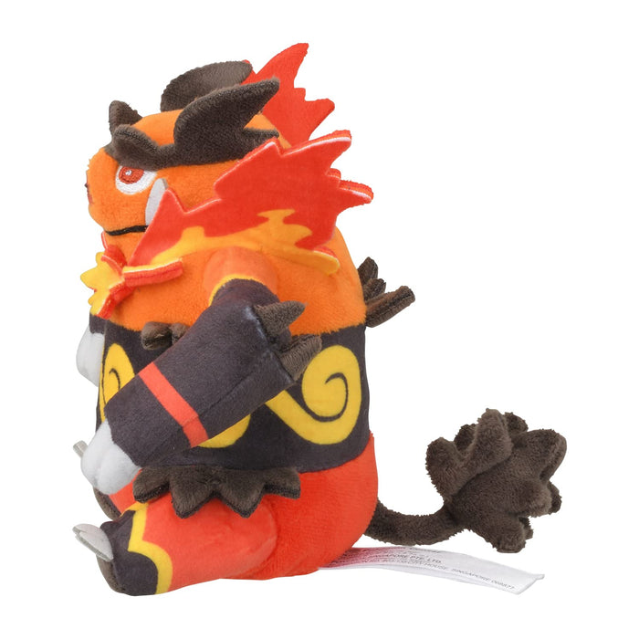 Pokemon Center Origital Pokemon fit Plush Doll Emboar H15.5xW17xD15cm Polyester_3