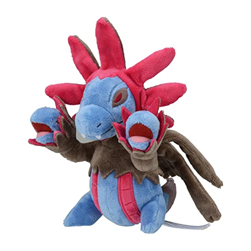 Pokemon Center Origital Pokemon fit Plush Doll Hydreigon H17xW9xD17cm Polyester_1