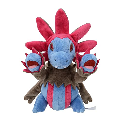 Pokemon Center Origital Pokemon fit Plush Doll Hydreigon H17xW9xD17cm Polyester_2
