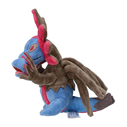 Pokemon Center Origital Pokemon fit Plush Doll Hydreigon H17xW9xD17cm Polyester_3