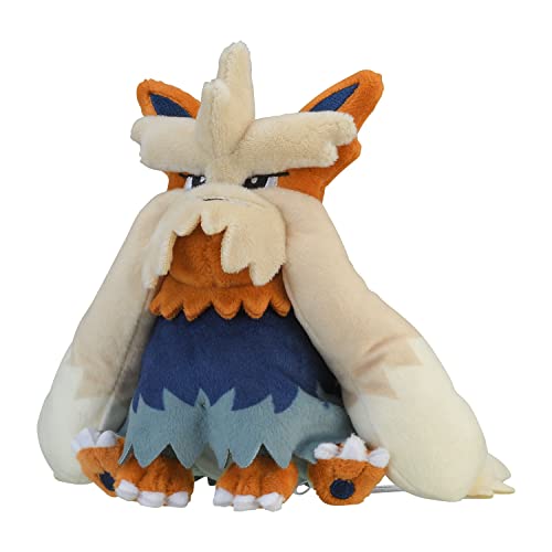 Pokemon Center Original Pokemon fit Plush Doll Stoutland H15xW15xD13cm Polyester_1