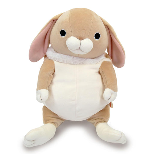 Shinada Global MOUS-0350RBE Mochi-Usagi Rabbit Lop Ear Beige L Plush Doll NEW_1