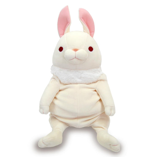 ShinadaGlobal Mochi Usa Rabbit L Size Prick Ear White Plush Doll MOUS-0350TWH_1