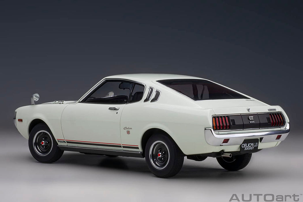 AUTOart 1/18 TOYOTA CELICA 2000GT (RA25) 1973 White 78766 Diecast Model Car NEW_2