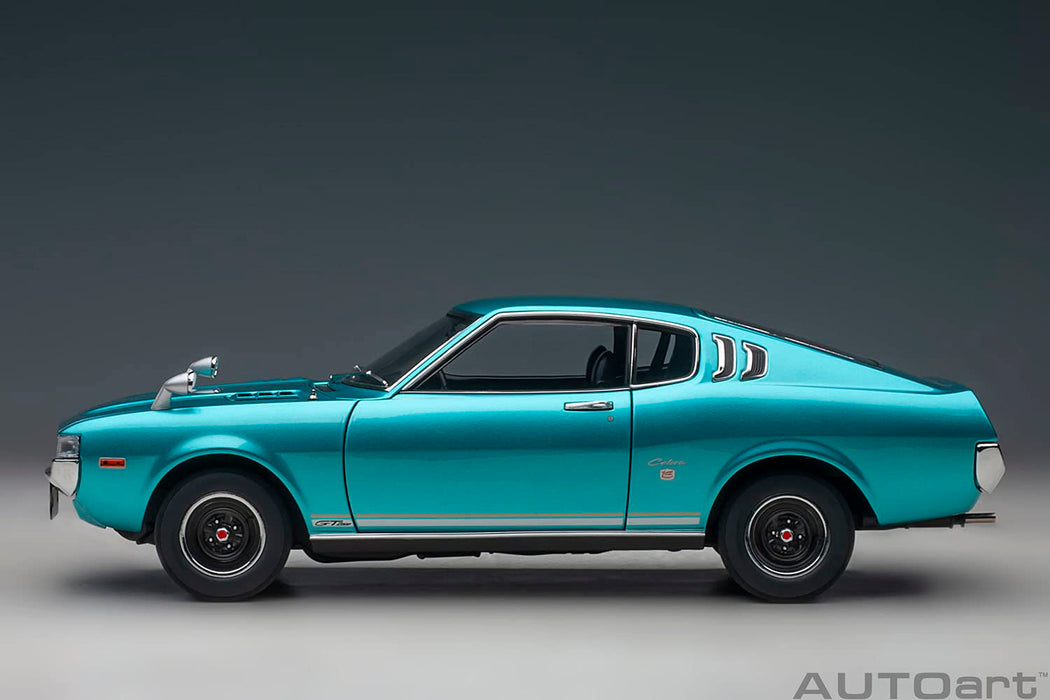 1/18 Toyota Celica Liftback 2000GT RA25 1973 Turquoise Blue Metallic 78767 NEW_3