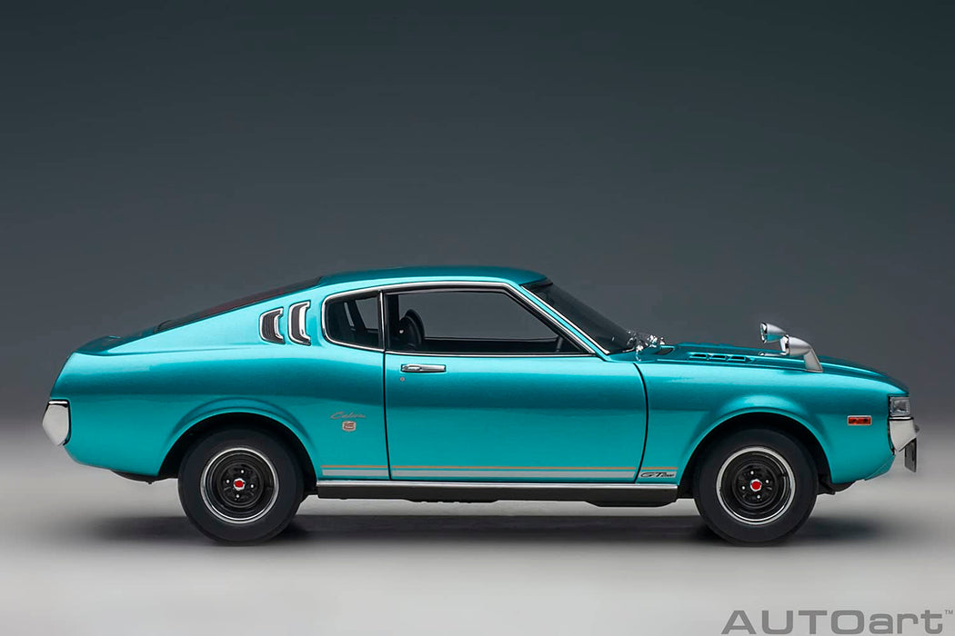 1/18 Toyota Celica Liftback 2000GT RA25 1973 Turquoise Blue Metallic 78767 NEW_4