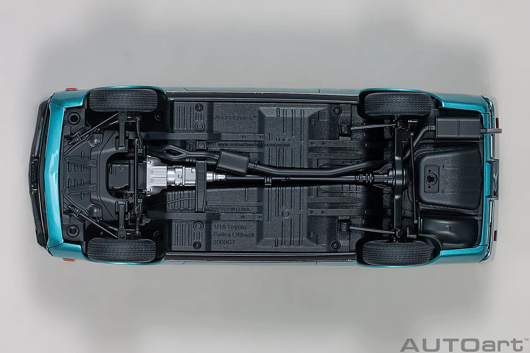 1/18 Toyota Celica Liftback 2000GT RA25 1973 Turquoise Blue Metallic 78767 NEW_8