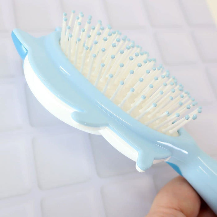 SHOBIDO Diecut hair brush Hachiware CW47159 H22cm Plastic Soft Touch Styling NEW_3