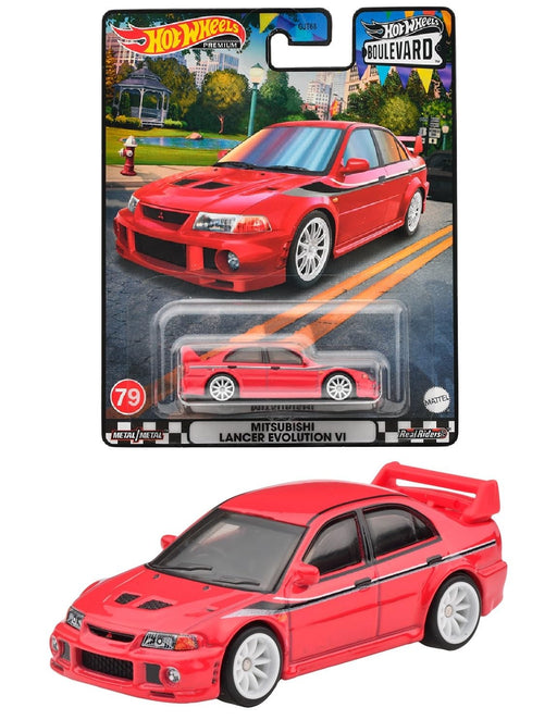 Mattel Hot Wheels Boulevard Mitsubishi Lancer Evolution VI HKF26 Diecast Car NEW_1