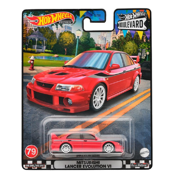 Mattel Hot Wheels Boulevard Mitsubishi Lancer Evolution VI HKF26 Diecast Car NEW_4