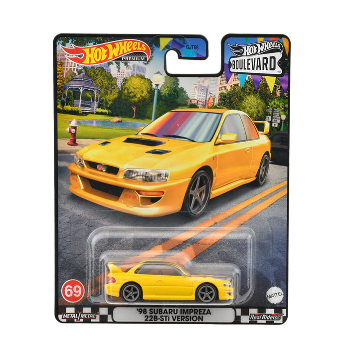 Mattel Hot Wheels Premium Boulevard '98 Subaru Impreza 22B-STi Version HKF16 NEW_4