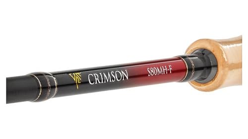 Tailwalk CRIMSON S80MH-F Spinning Rod Lure Fishing 8 ft 2-pieces Unisex Adult_7