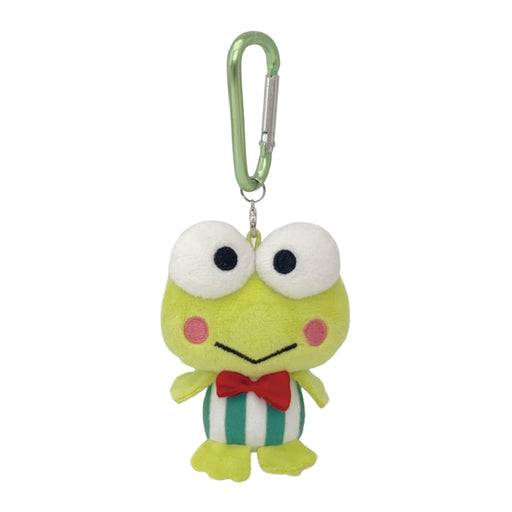 Nakajima Corp. Sanrio Kerokerokeroppi Carabiner Mascot 182067-23 Polyester NEW_1