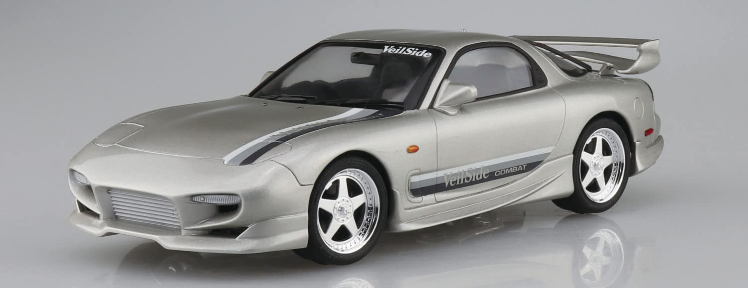 AOSHIMA 1/24 TUNED CAR No.77 MAZDA VeilSide Combat FD3S RX-7 1991 Model Kit NEW_2