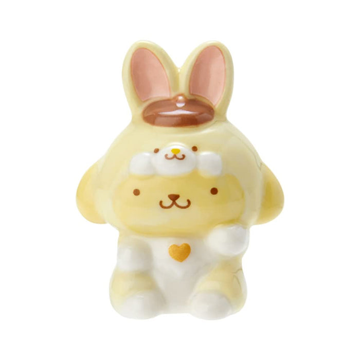 SANRIO Pompompurin Lucky invitation Pottery Mascot Fairy Rabbit 4x2.2x3cm 713490_1