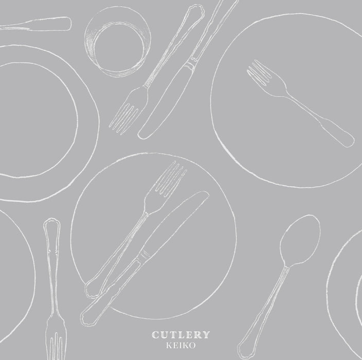 KEIKO CUTLERY [CD+Blu-ray Disc+7inch+Photo BOOK] First Edition AVCD-63417 NEW_1