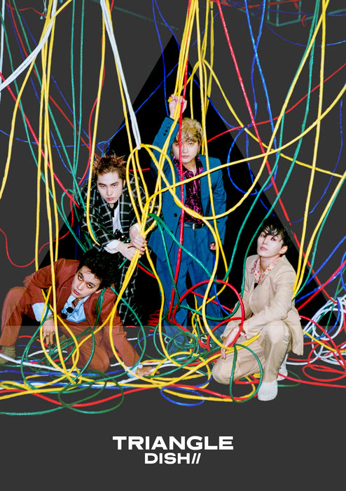 DISH// TRIANGLE [CD+Blu-ray Disc+Booklet] First Edition Type A SRCL-12408 NEW_1