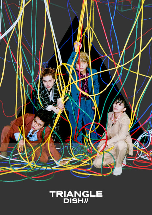 DISH// TRIANGLE [CD+Blu-ray Disc+Booklet] First Edition Type A SRCL-12408 NEW_1