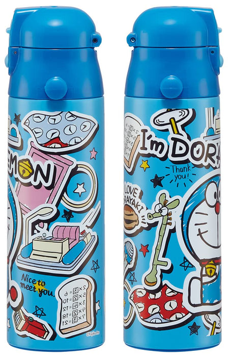 skater Water Bottle Doraemon Sticker 580ml Children's Direct Drinking SKDC6-A_7