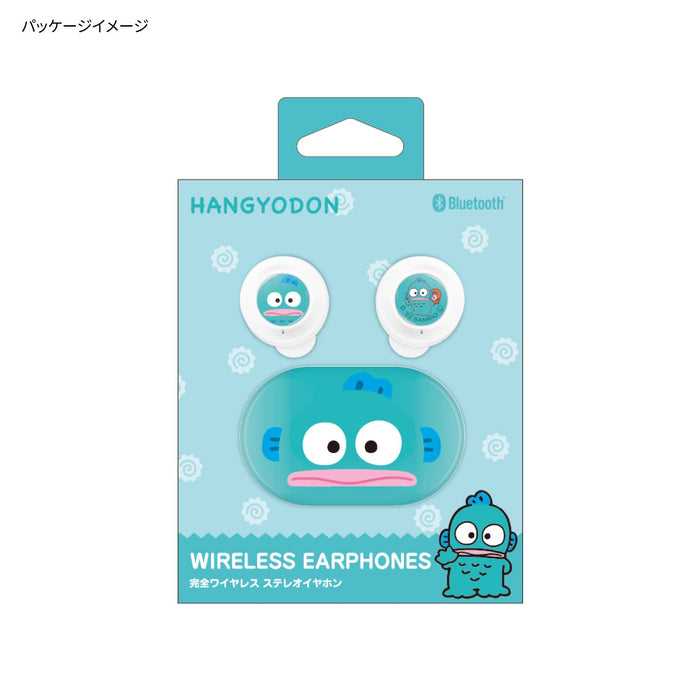 Gourmandise Sanrio Characters Wireless Stereo Earphone Hangyodon SANG-136HG NEW_2