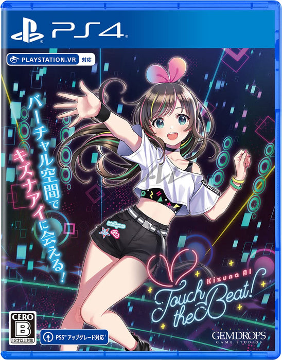 Kizuna AI Touch the Beat! Playstation 4 PS4 VTuber Rythm Game SDX-PS4-002-CE NEW_1