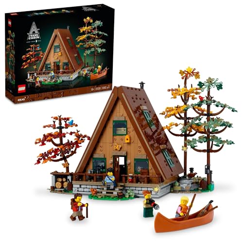 LEGO 21338 Ideas: A-Frame Cabin Block Toy 18+ 2082 pieces ABS Plastic Toy NEW_1