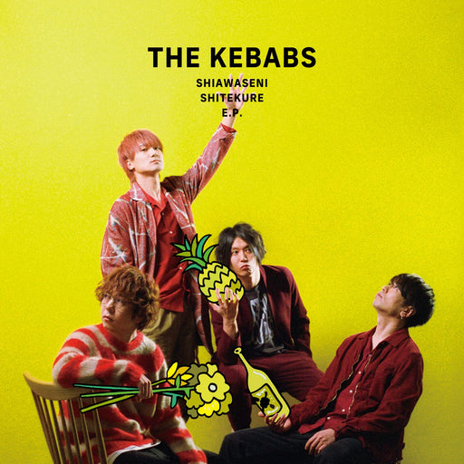 THE KEBABS SHIAWASENI SHITEKURE E.P. [CD+Blu-ray Disc] Nomal Edition TECI-1804_1