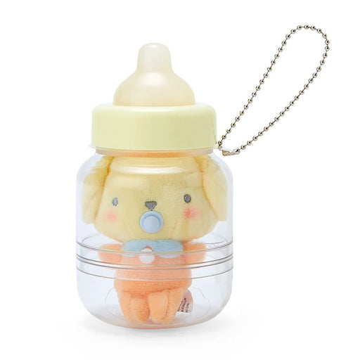 Sanrio Pompompurin Keychain Baby bottle Mascot holder ‎746649 Polyester NEW_1