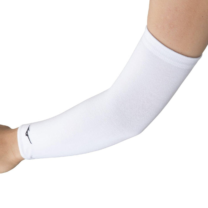 Mizuno Volleyball Arm Cover Elbow Supporter Long No Pad Type V2MYA110White/Black_1
