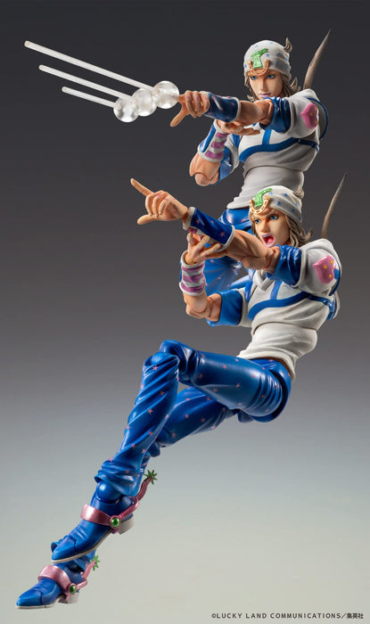 Super Action Statue JoJo's Bizarre Adventure Part.7 SBR Johnny Joestar 150mm NEW_5