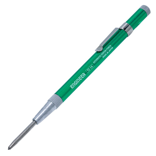 ENGINEER TZ-14 PEN TYPE AUTOMATIC CENTER PUNCH 8Lx8Wx138Hmm for Metal & Plastic_1