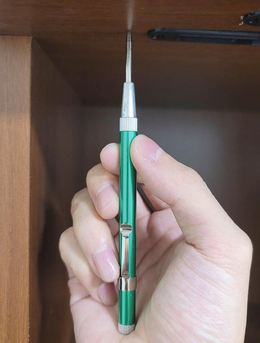 ENGINEER TZ-14 PEN TYPE AUTOMATIC CENTER PUNCH 8Lx8Wx138Hmm for Metal & Plastic_3