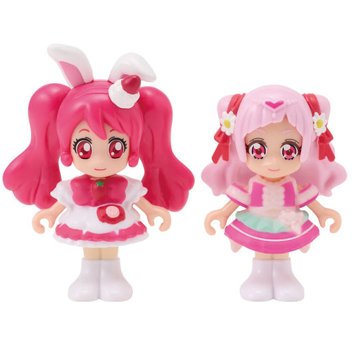 BANDAI Pretty Cure All Stars Precode Doll Cure Whip & Cure Yell Plasitc NEW_1