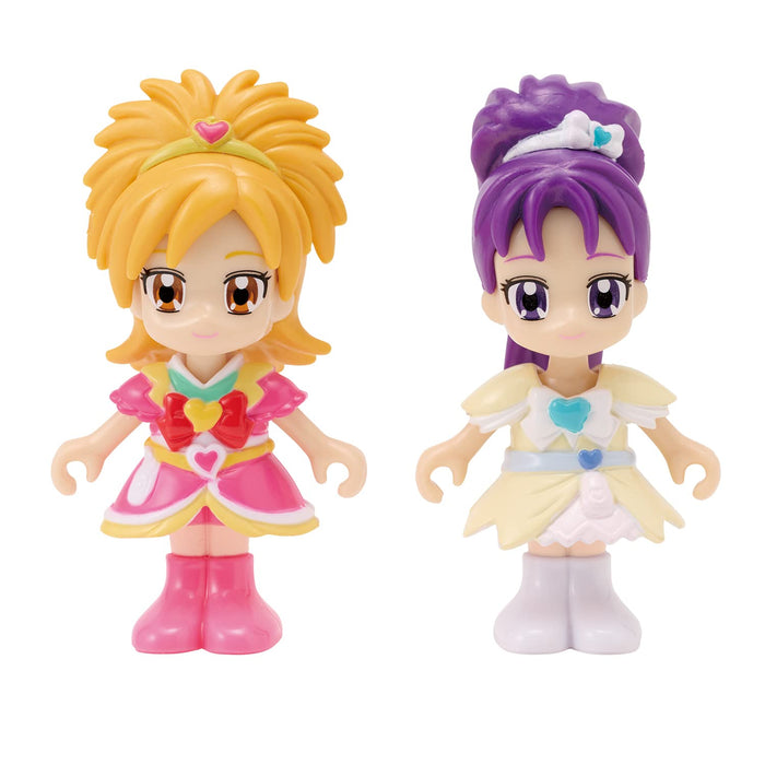 BANDAI Pretty Cure All Stars Precode Doll Cure Bloom & Cure Egret Plastic Figure_1