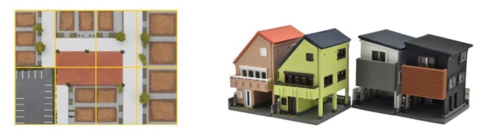 TOMYTEC N Gauge 1/150 scale DIORAMA COLLECTION DIOCOLLE 176 Home Park 323815 NEW_1