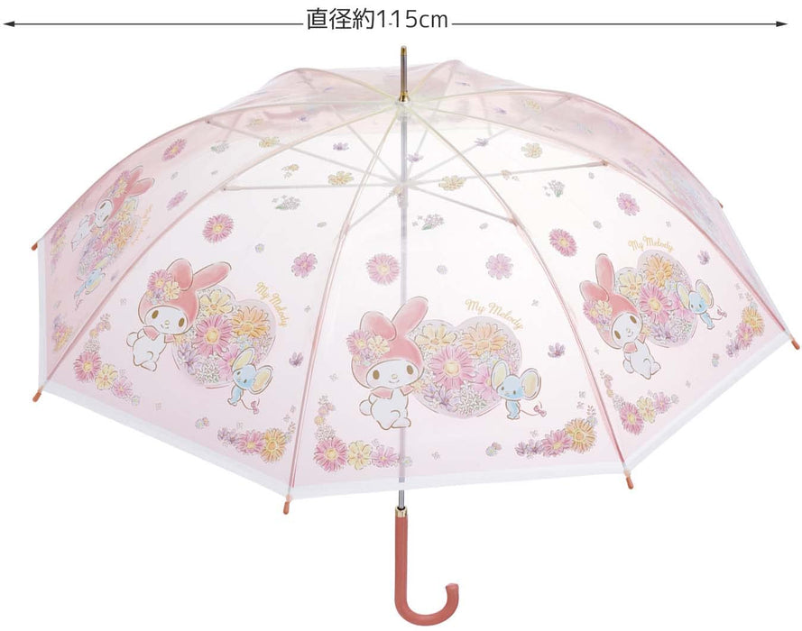 skater premium vinyl umbrella long 60cm for adults my melody water P UBV60-A NEW_6
